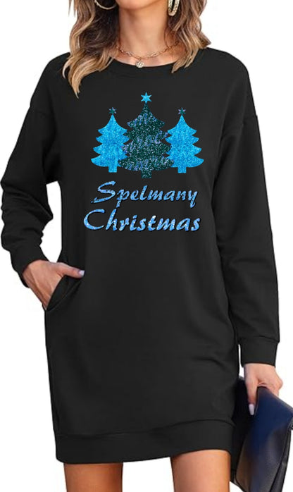 Spelmany Christmas Dress